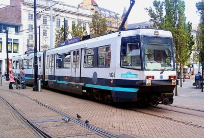 El tranvía Metrolink de Manchester