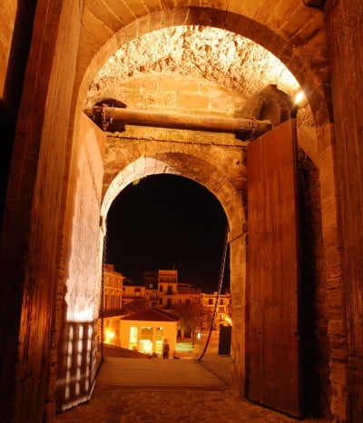 Entrada a la Vila Dalt, Ibiza