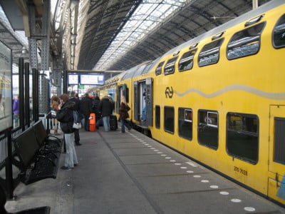 Estacion de tren de Ámsterdam