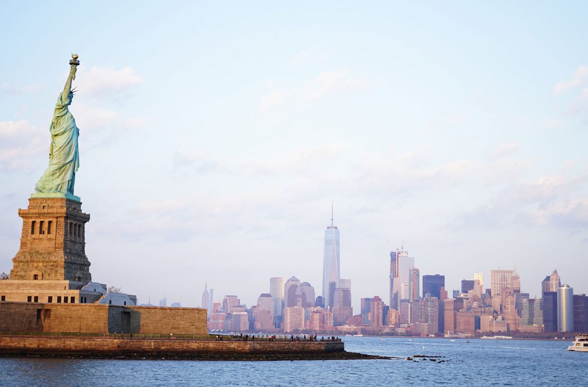 La Estatua de la Libertad y sus vistas de Nueva York