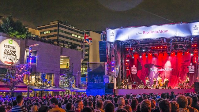 Festival de jazz - en Montreal Canadá