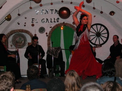 Fiesta de flamenco gitano