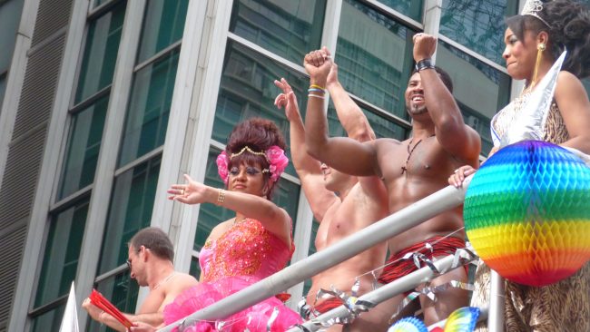 Fiesta del orgullo gay en São Paulo