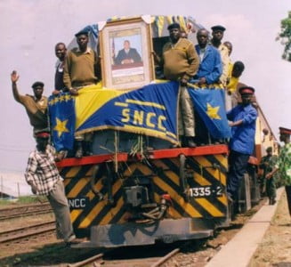 fotos del Congo tren movilidad