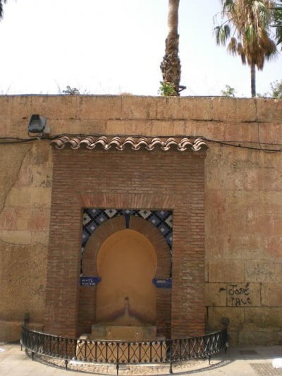 Fuente de la antigua Mezquita