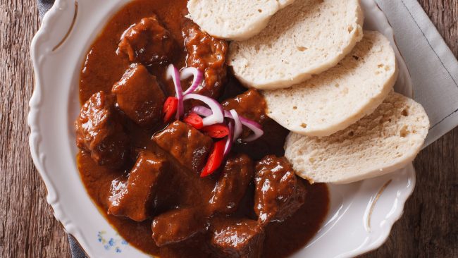 Goulash: un plato típico de República Checa