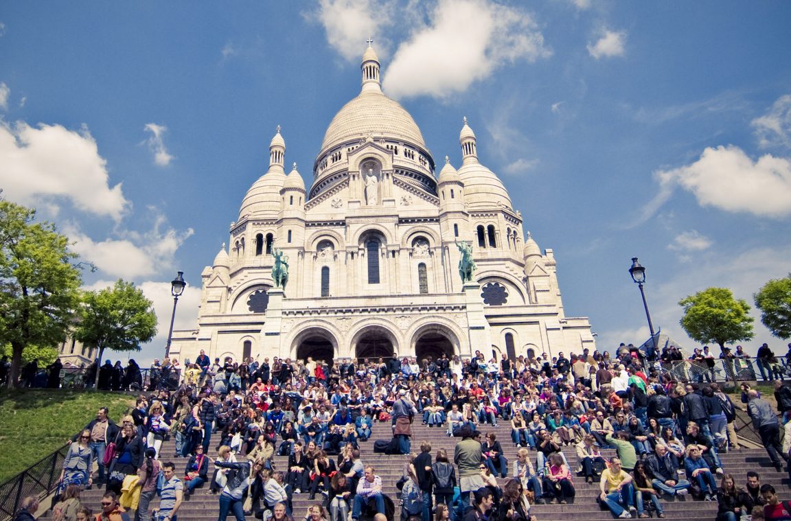 Basílica del Sagrado Corazón de Montmartre, París