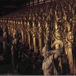 Imagen de las Figurillas en el Templo de Sanjusangen-do, Kyoto