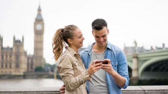 Información sobre el tiempo de Londres en tu móvil