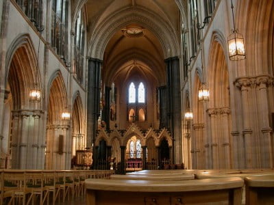 Interior de la Catedral Christ Church