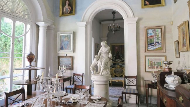 Interior de la Casa Rocca Piccola en La Valeta, Malta