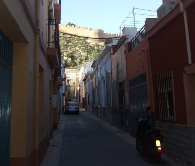 La Alcazaba desde la Almedina