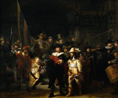 La ronda de noche de Rembrandt