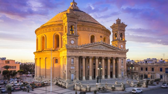 La Rotunda de Mosta o Iglesia de Nuestra Señora de la Asunción, Malta