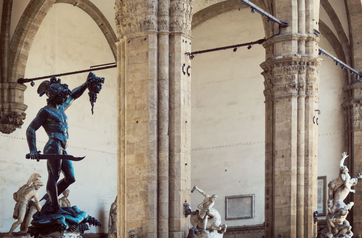 Loggia dei Lanzi en Florencia