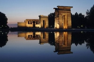 Madrid aire libre Templo de Debod