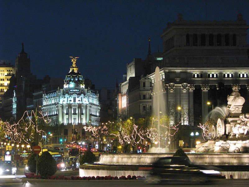 madrid de noche