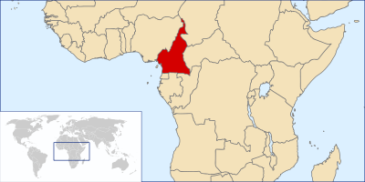 Mapa de Camerún