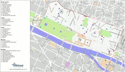 mapa de París