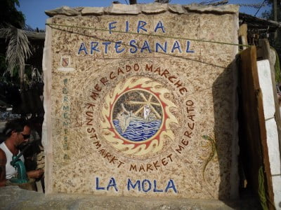 Mercado artesanal de La Mola