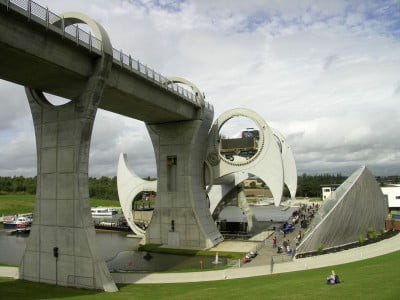 monumentos en el Reino Unido la Rueda de Falkirk