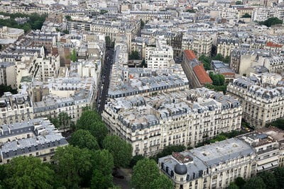 monumentos en ciudad de paris