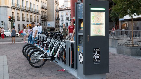 Moverse en bici por Madrid