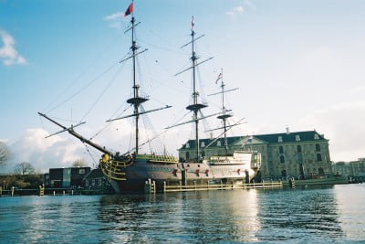 Navío del Museo Marítimo de Ámsterdam