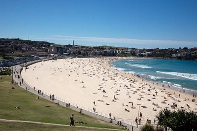 paisajes de playa Playa Bondi de Sydney