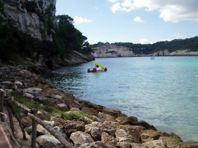 Paseo por Cala Galdana