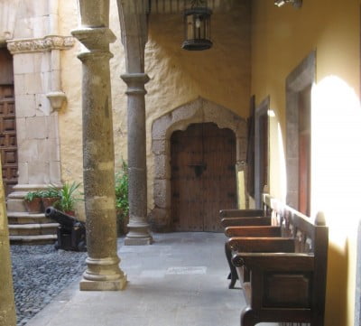 Patio de la  Casa Colón