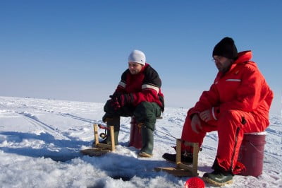 Pesca en el hielo