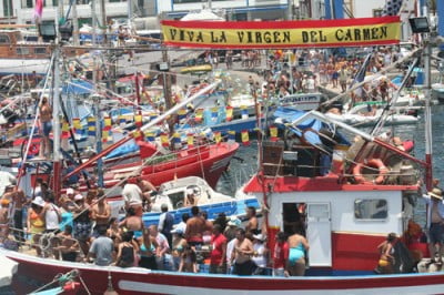 Procesión de la Virgen del Carmen