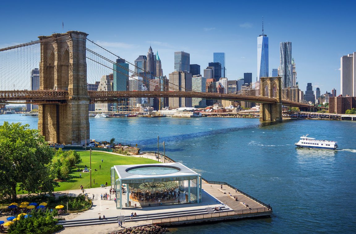 Puente de Brooklyn en Nueva York