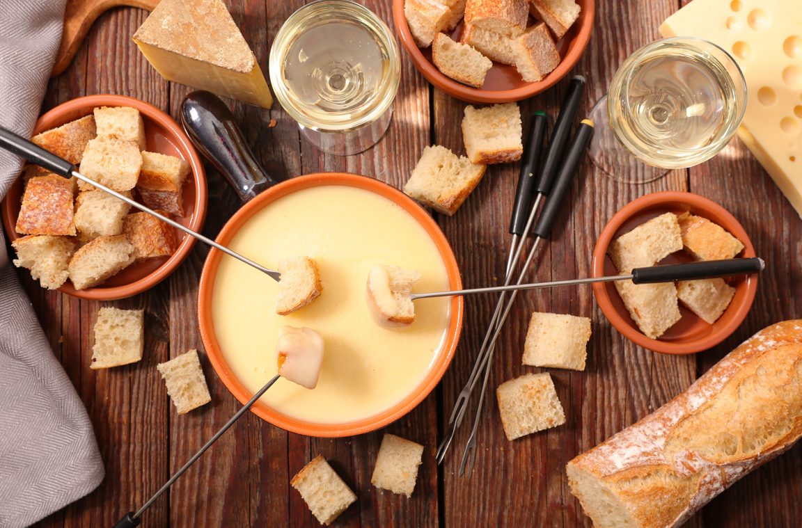 receta del Fondue