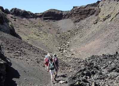 Rutas entre volcanes