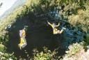 Salto en el Sotano de las Golondrinas