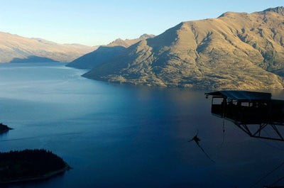 Saltos de Puenting con cuerda