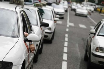 Taxis en la ciudad de Valencia