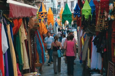 Tiendas de La Alcaicería de Granada