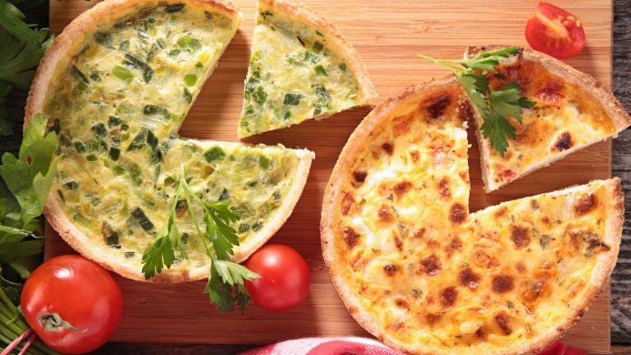 Variedades de quiche lorraine