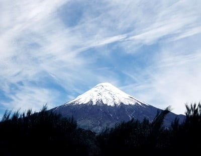 Volcán  Osorno en Chile