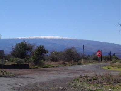 volcanes más importantes volcán Mauna Loa en Hawai