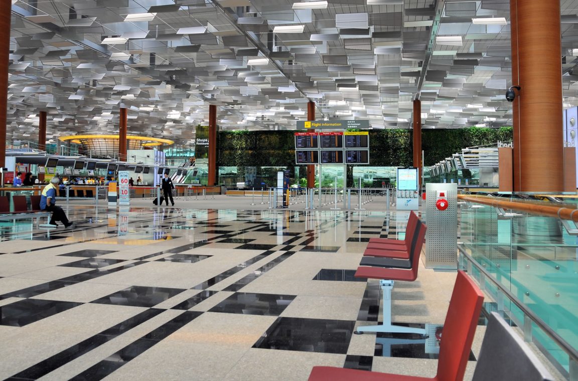 Luchthaven Changi, Singapore
