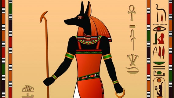 Anubis, el dios egipcio de la muerte