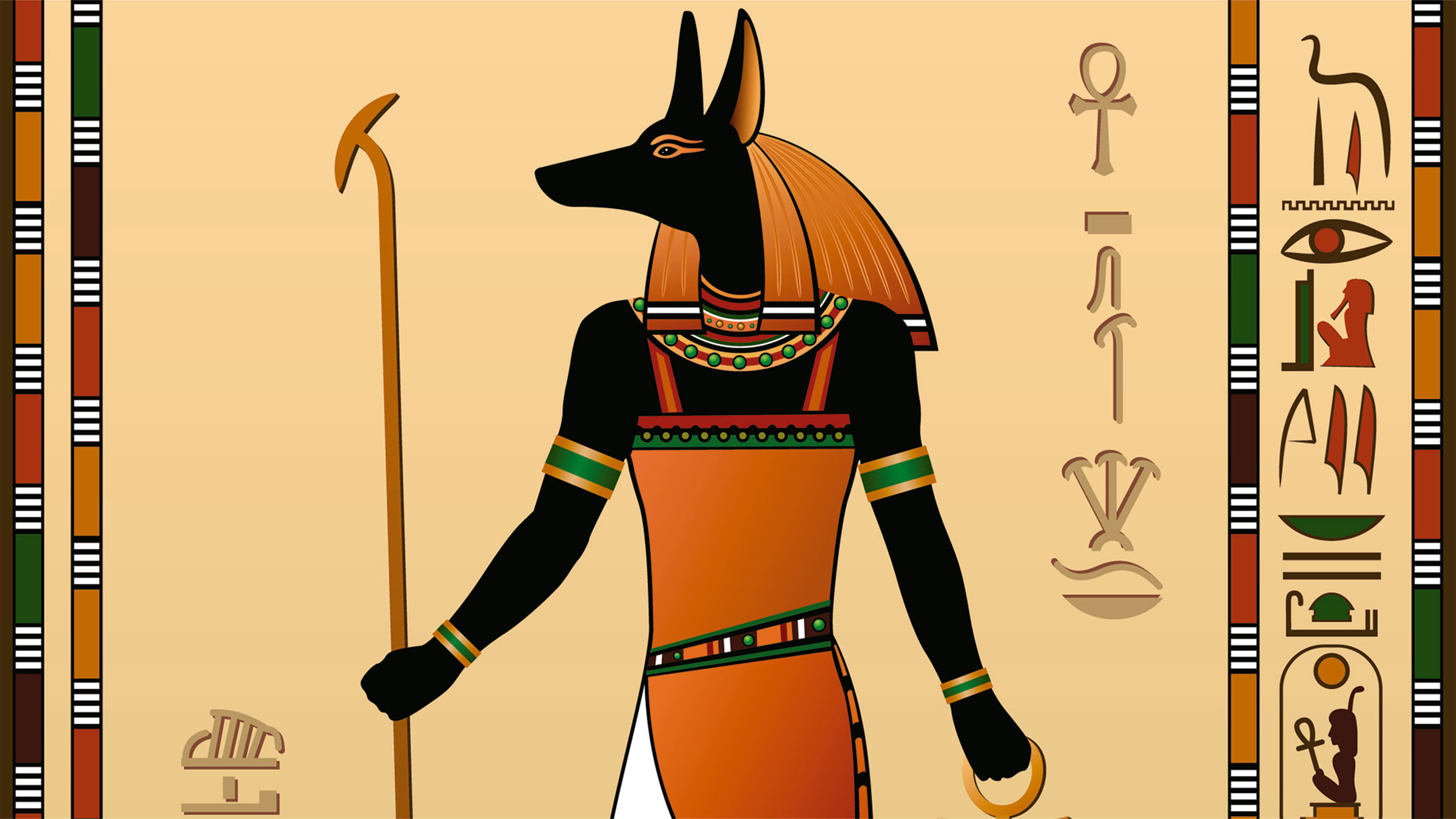 Anubis, der ägyptische Todesgott
