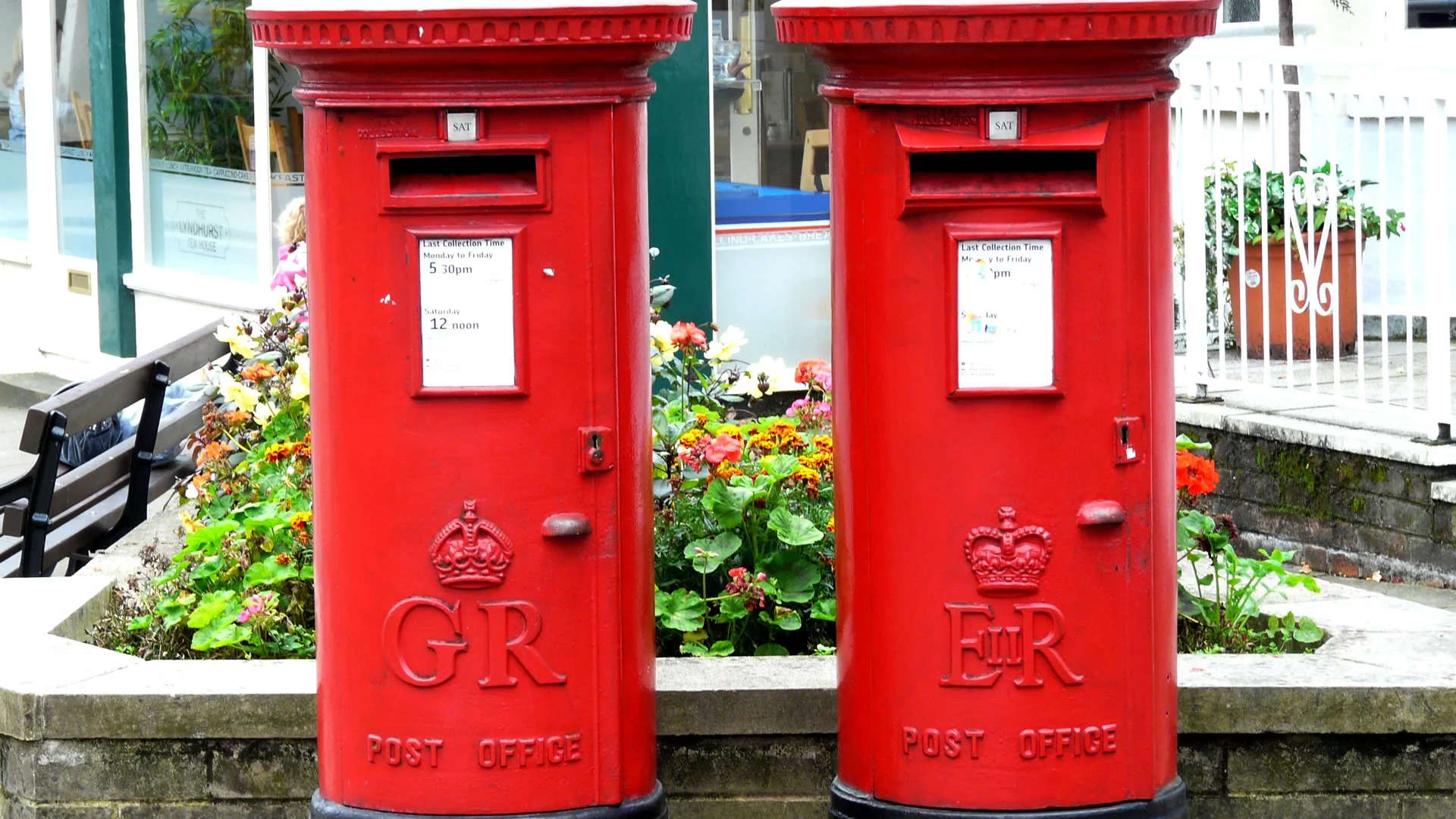 İngiltere'de posta kutuları