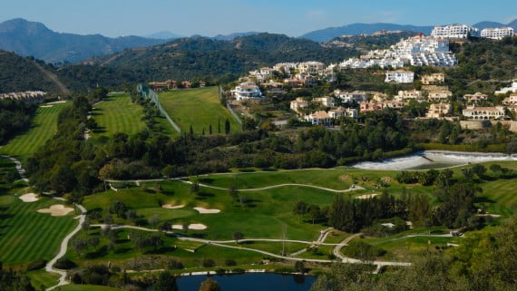 Campos de golf en Marbella, Málaga, España