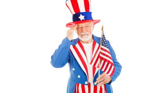 Disfraz de Tío Sam o Uncle Sam