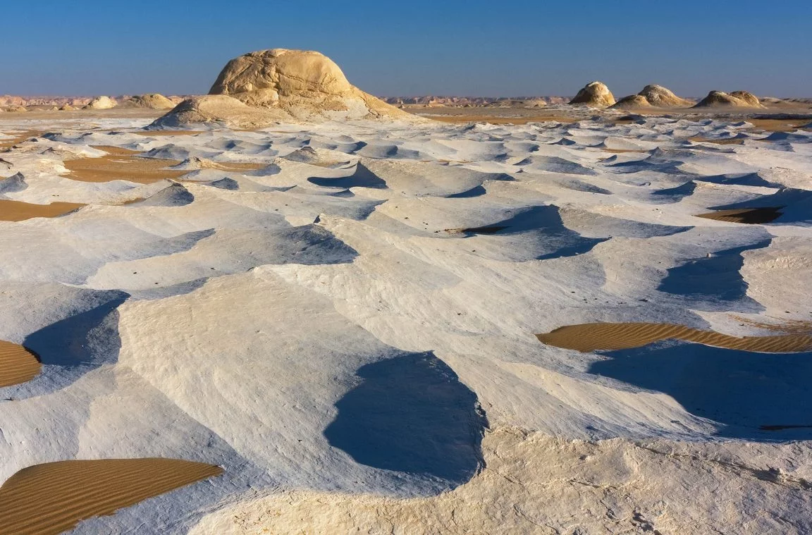 Witte woestijn van Farafra, Egypte